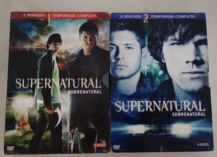 DVD Supernatural 1ª e 2ª temporada