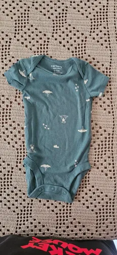 Body Carters original tamanho 0 a 3/estampado