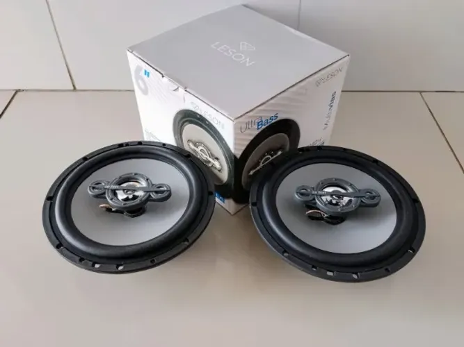 Par de Alto Falantes 6 Polegadas 140W Rms Leson (Novo na Caixa)