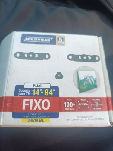Suporte para TV Multivis?o de 14 a 84 polegadas ate 100 kilos de peso