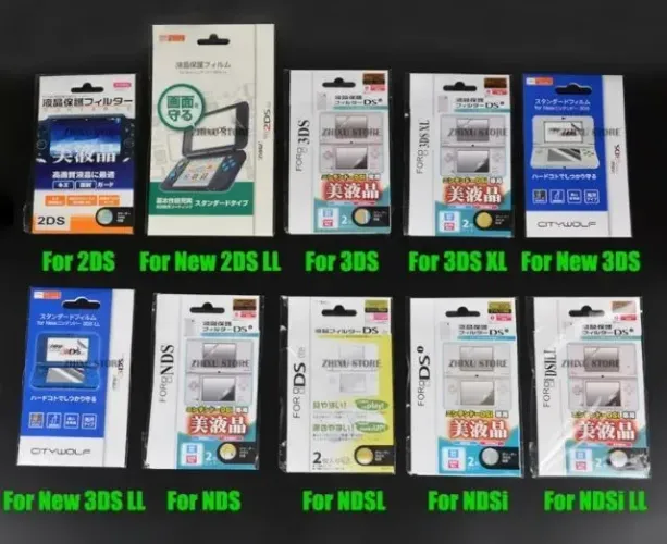 Películas Diversas para DS, Lite, DSi, 2DS, 3DS, 3DS XL, New 3DS, New 3DS XL, Switch, Lite