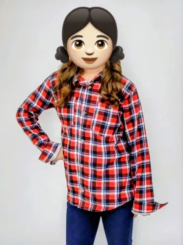 Camisa Xadrez Infantil manga comprida flanelada