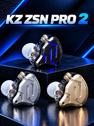 Fone KZ ZSN Pro 2 Com Ou Sem Microfone - Entrega Grátis - Novo, Original e Lacrado !