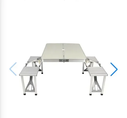 Mesa com banqueta kala nova na caixa