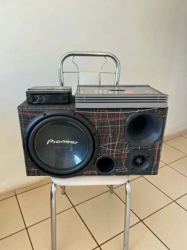 Trio completo com rádio e módulo