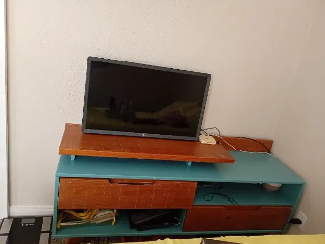 Ravk Azul em Madeira TokStok, Cumprimento 1,5mts