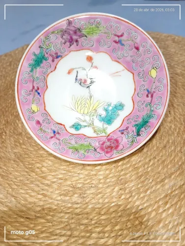 Mini pires chinês década 70 peça assinada vintage 