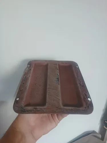 Tampa de acabamento do tampão traseiro saveiro quadrada