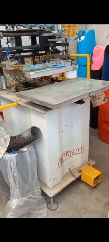 Máquina de serigrafia plana 