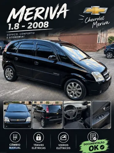 Chevrolet Meriva Premium 1.8 MPFI 8V Flexpower 2008