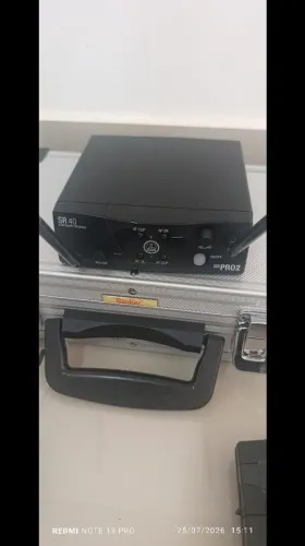 Sistema sem fio duplo para instrumentos. Akg TOP!