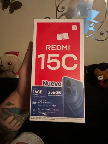 XIAOMI REDMI 15c 256gb 16gb ram dual midnight black 120hz