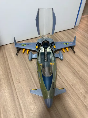 Avião Max Steel MX-25 Attack Jet (Max Jet) Original Mattel 1999 - Raro