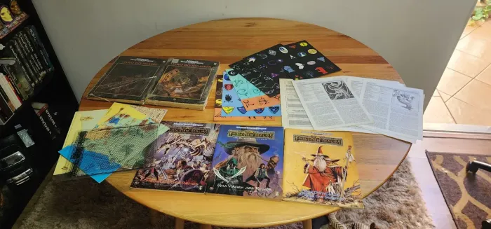 Dungeons and Dragons AD&D coleção Livros