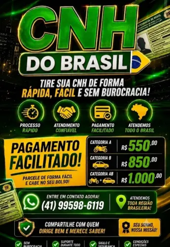Uma chance de você conseguir tirar sua CNH
