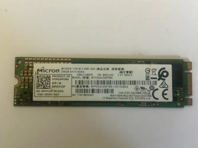 Hd ssd m2 256gb 