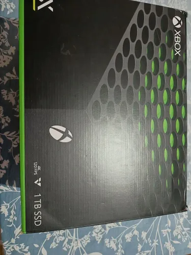 Xbox séries x na caixa