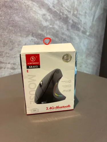 Mouse Vertical Ergonômico Sem Fio Kapbom KA-612,