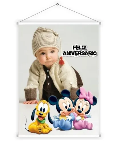 Banner para aniversário Personalizado | Entrega super rápida.