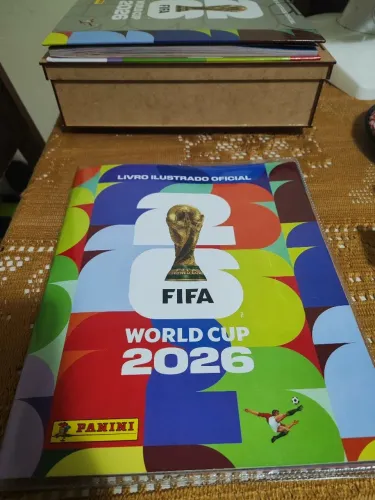 Álbum copa do mundo 2026 panini completo