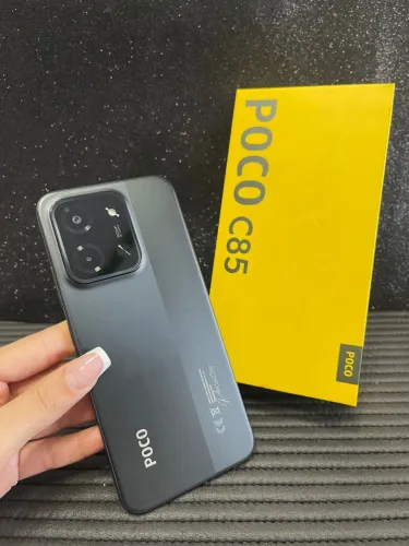 ?POCO C85 6/128GB ?PRETO *?R$799,00*