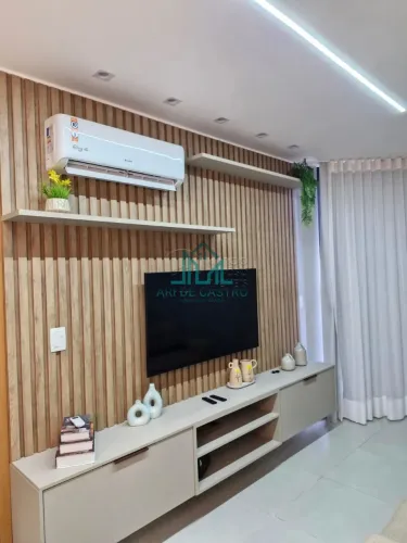 Apartamento Studio Quarto e Sala, Todo Mobiliado, 40m² à venda na Praia de Pajuçara - Mace