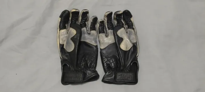 Luva em couro motociclista Triumph/Royal Enfield