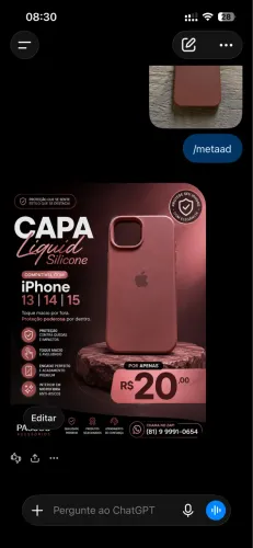 Capa iPhone 13/14/15