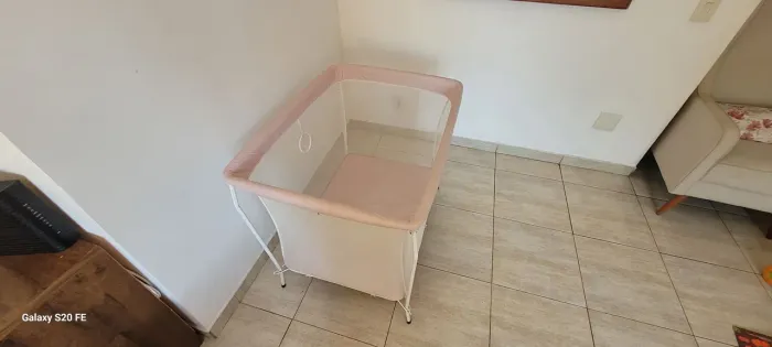 Chiqueirinho cercado rosa portátil e desmontável rosa