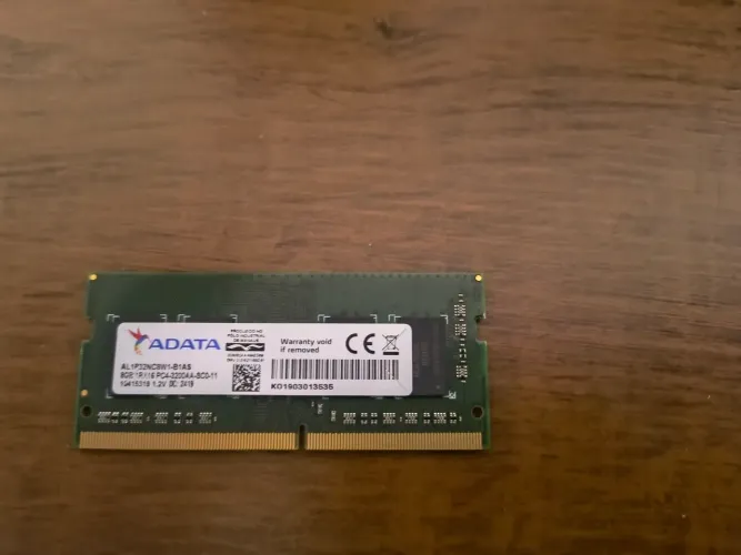 Memória RAM 8GB DDR4 3200MHz para Notebook
