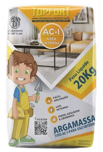 Argamassa Colante para Uso Interno - Topforte ACI 20kg