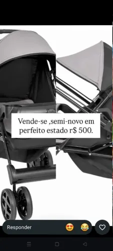 Carinho de Bebê semi novo 