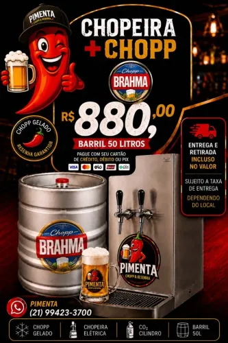 Chopeira Mais chopp Brahma