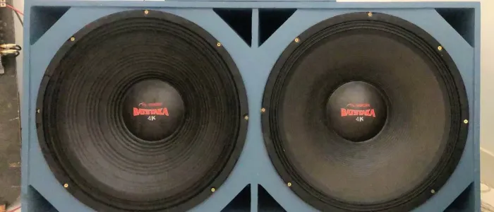 Alto Falante Hinor Batstaka 18 Pol 750W RMS | Carcaça Alumínio Original