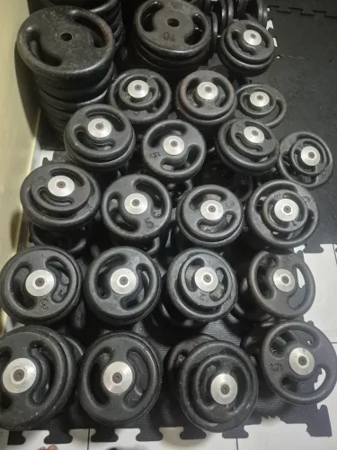 VENDE-SE HALTERES COMPLETOS 12 A 30 Kg