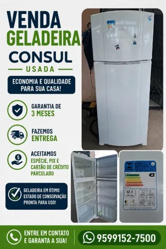 Venda geladeira Brastemp