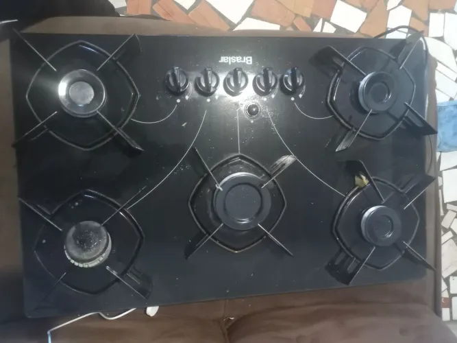 Fogão Cooktop 5 bocas