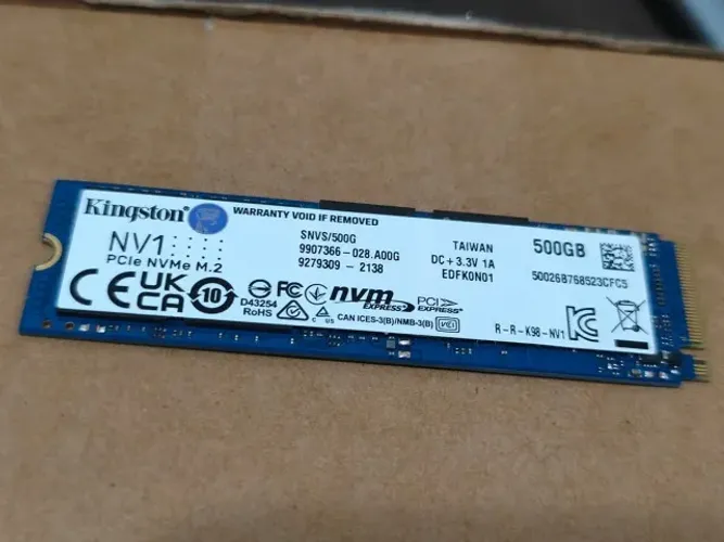 SSD Kingston M.2 NVME 500GB
