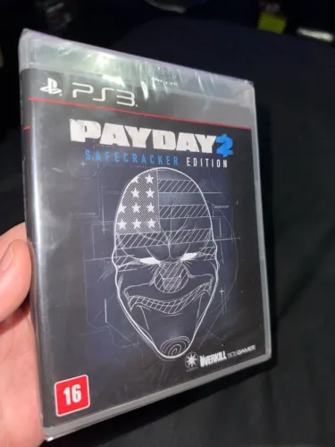 jogo ps3 payday 2 safecracker edition lacrado de fábrica