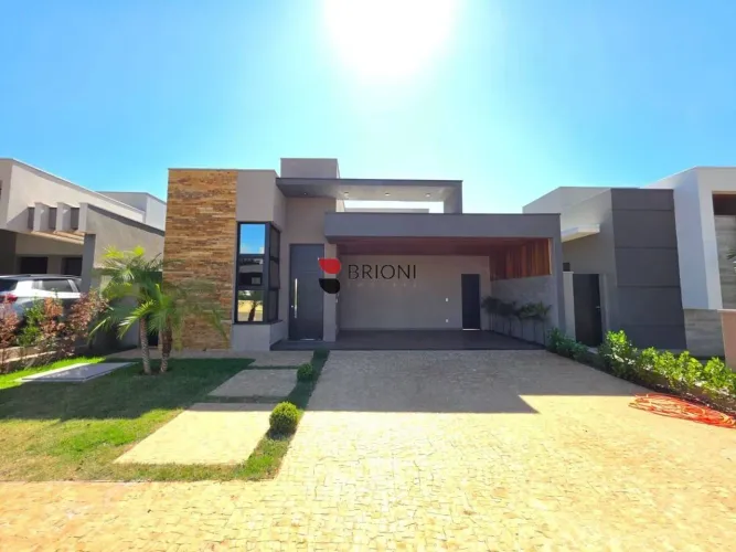 Casa térrea alto padrão com 189m², 4 quartos à venda no Condomínio Quinta dos Ventos em Ri