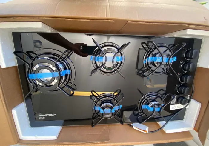 Cooktop Brastemp 5 bocas