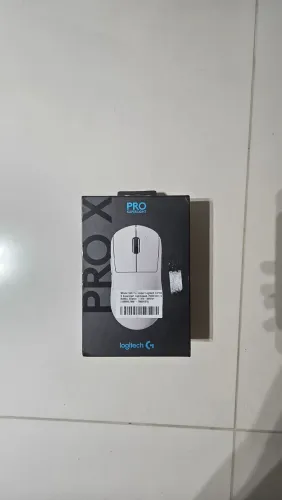 Mouse logitech Pro superlight Branco pouco usado