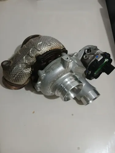 Turbina Garrett sprinter OM654 com atuador eletrônico 