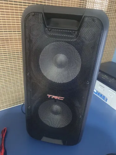 Caixa de Som Ativa Amplificada Sem Fio com Bluetooth TRC 518 Otimo Estado 