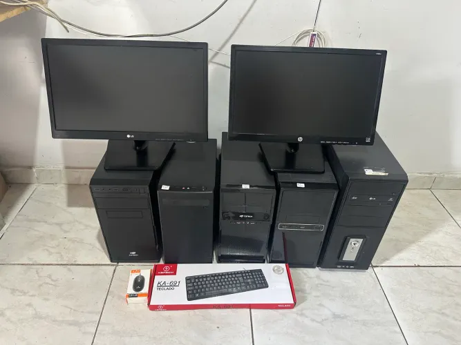Computador completo com ssd loja e com garantia faço entrega loja fisica