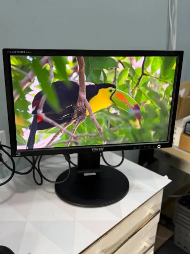 Monitor LG Daten 20 Polegadas E2011PX - Base Ergonômica com Ajuste de Altura e Giro  