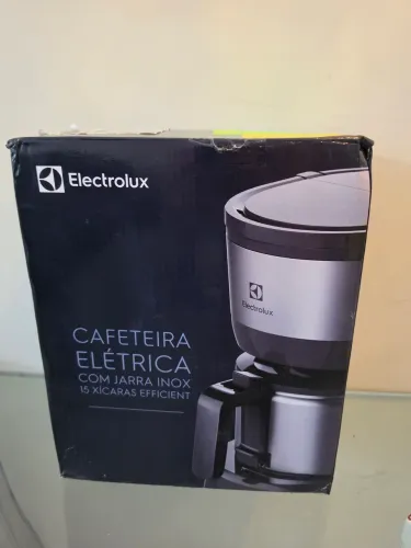 Cafeteira Electrolux efficient ECM12 NOVA! Jarra INOX 15 xícaras