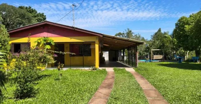 Chácara completa com piscina na fazenda Fialho- Taquara/Rs