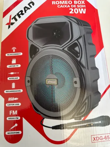 Caixa de som Romeo BOX 20W