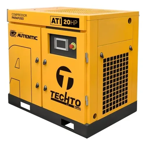 Compressor Parafuso Inversor Autentic Ati 20hp 10bar